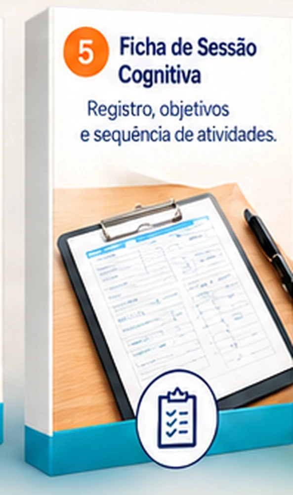Ficha de sessão com rastreio cognitivo